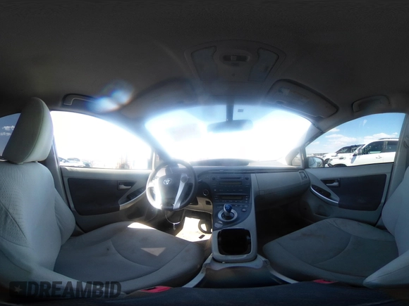 2010 Toyota Prius II with VIN JTDKN3DU4A0203094, listed as a IAAI auction lot 41742101 with 201,607 mi miles. Bid and sale history available at carsss.com. Image 18.