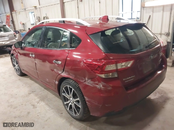 2017 Subaru Impreza Limited with VIN 4S3GTAU62H3738810, listed as a IAAI auction lot 41225478 with 52,606 mi miles. Bid and sale history available at carsss.com. Image 3.