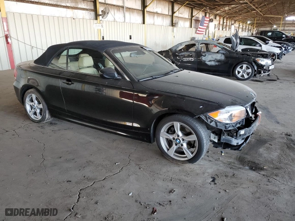 2012 BMW 1 Series 128i with VIN WBAUL7C55CVM81442, listed as a Copart auction lot 48888025 with 203,619 mi miles and Clean Title. Bid and sale history available at carsss.com. Image 4.