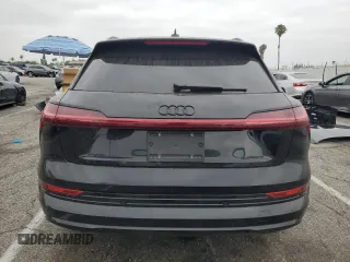 2022 Audi e-tron Premium Plus with VIN WA1LAAGE4NB014605, listed as a Copart auction lot 61127385 with 26,355 mi miles and Salvage title. Bid and sale history available at DreamBid. Image 6.