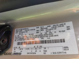 2018 Ford F-150 XL with VIN 1FTEW1EP5JKC51067, listed as a IAAI auction lot 41769747 with 1 mi miles. Bid and sale history available at carsss.com. Image 9.