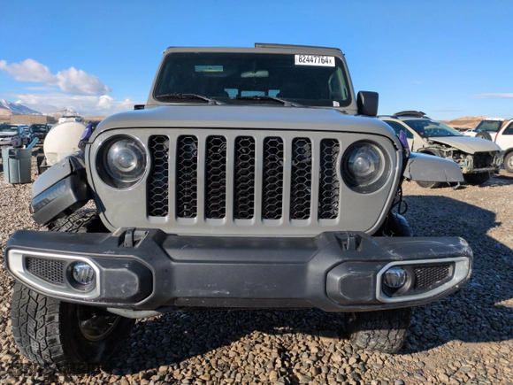 2021 Jeep Gladiator Texas Trail with VIN 1C6JJTAM7ML558492, listed as a Copart auction lot 82447764 with 38,171 mi miles and Salvage Title. Bid and sale history available at carsss.com. Image 5.