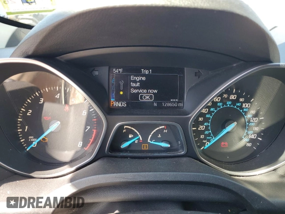 2013 Ford Escape SEL with VIN 1FMCU9HX7DUA78826, listed as a Copart auction lot 53275325 with 128,650 mi miles and Salvage title. Bid and sale history available at DreamBid. Image 9.