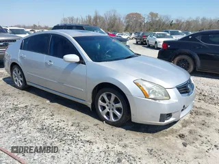 2007 Nissan Maxima 3.5 SL with VIN 1N4BA41E37C807523, listed as a IAAI auction lot 41790531 with 223,846 mi miles. Bid and sale history available at carsss.com. Image 1.