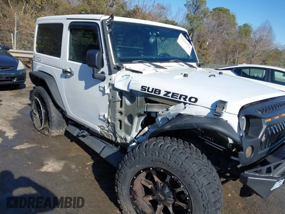 2014 Jeep Wrangler Sport with VIN 1C4AJWAG0EL245337, listed as a IAAI auction lot 41532314 with 140,721 mi miles and . Bid and sale history available at DreamBid. Image 6.