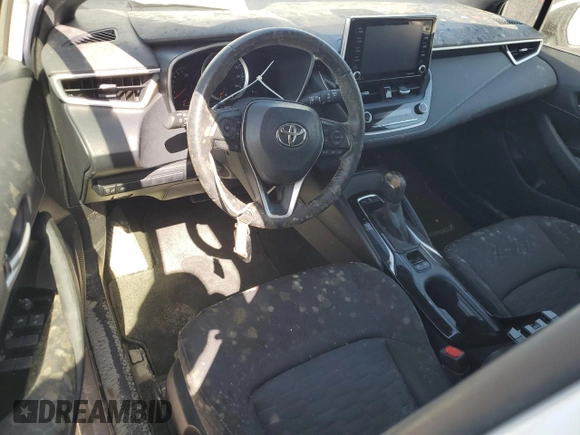 2022 Toyota Corolla Hatchback SE with VIN JTND4MBE1N3159083, listed as a Copart auction lot 77389054 with 0 mi miles and Non Repairable. Bid and sale history available at carsss.com. Image 8.