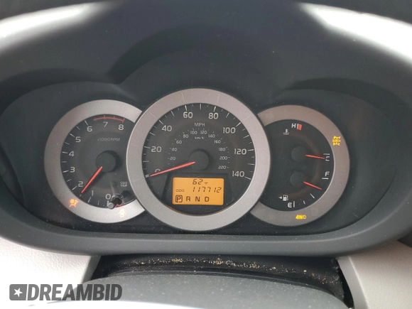 2010 Toyota RAV4 with VIN 2T3BF4DV3AW025783, listed as a Copart auction lot 53329785 with 117,712 mi miles and Salvage Title. Bid and sale history available at carsss.com. Image 9.