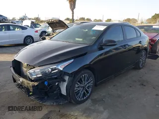 2023 Kia Forte GT-Line with VIN 3KPF54AD4PE584165, listed as a IAAI auction lot 41266473 with 39,966 mi miles. Bid and sale history available at carsss.com. Image 18.