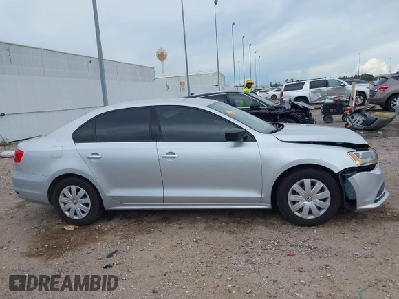 2015 Volkswagen Jetta S with VIN 3VW2K7AJ2FM312911, listed as a IAAI auction lot 42570728 with 94,385 mi miles and . Bid and sale history available at DreamBid. Image 13.