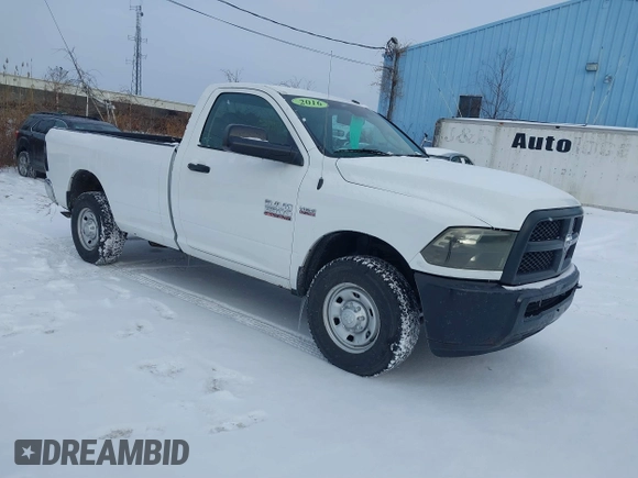 2016 Ram 2500 Tradesman with VIN 3C6LR4ATXGG185738, listed as a IAAI auction lot 41366225 with 259,397 mi miles. Bid and sale history available at carsss.com. Image 1.