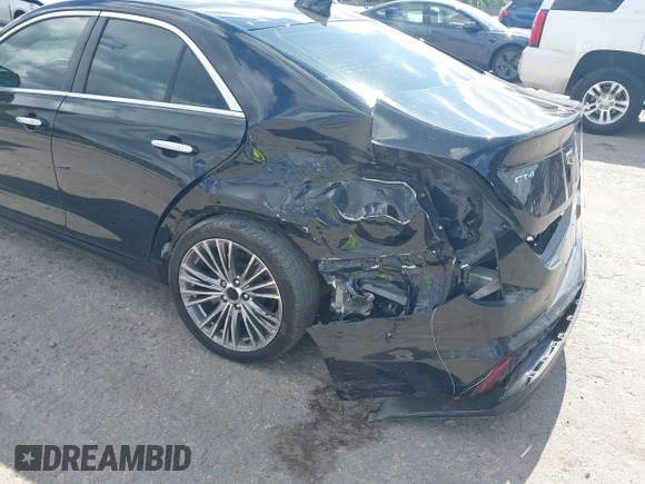 2021 Cadillac CT4 Premium Luxury with VIN 1G6DB5RK1M0132254, listed as a IAAI auction lot 41548569 with 61,862 mi miles and . Bid and sale history available at DreamBid. Image 6.