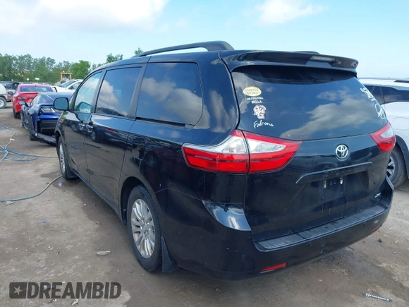 2017 Toyota Sienna XLE Auto Access Seat with VIN 5TDYZ3DC6HS875509, listed as a IAAI auction lot 42367524 with 169,345 mi miles and . Bid and sale history available at DreamBid. Image 3.