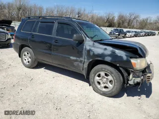 2007 Toyota Highlander with VIN JTEGD21A870170182, listed as a Copart auction lot 49492725 with 223,365 mi miles and Salvage Title. Bid and sale history available at carsss.com. Image 4.