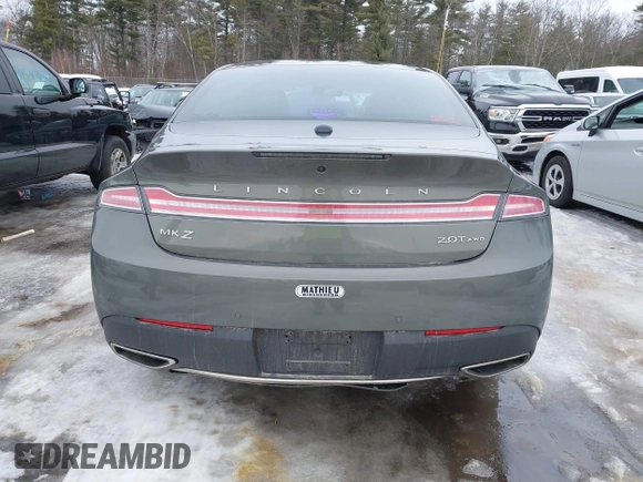 2017 Lincoln MKZ Reserve with VIN 3LN6L5F98HR612846, listed as a IAAI auction lot 41633453 with 112,213 mi miles. Bid and sale history available at carsss.com. Image 16.