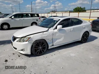 2008 Lexus IS 250 with VIN JTHBK262785078781, listed as a Copart auction lot 61657045 with 114,884 mi miles and Salvage title. Bid and sale history available at DreamBid. Image 1.