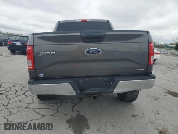 2016 Ford F-150 XLT with VIN 1FTEW1EF4GKE98094, listed as a Copart auction lot 52121985 with 125,000 mi miles and Salvage Title. Bid and sale history available at DreamBid. Image 6.