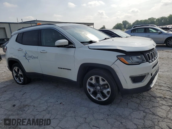 2020 Jeep Compass Limited с VIN 3C4NJDCB1LT125751, выставлен на аукционе Copart как лот 60538455 с пробегом 170 547 миль миль и Списание • Salvage title. История ставок и продаж доступна на DreamBid. Изображение 4.