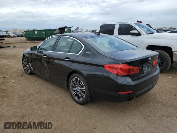 2018 BMW 5 Series 530e xDrive with VIN WBAJB1C56JB084629, listed as a Copart auction lot 67956564 with 83,302 mi miles and Non Repairable. Bid and sale history available at carsss.com. Image 2.
