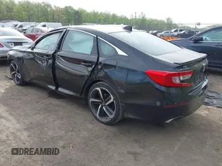 2019 Honda Accord Sport with VIN 1HGCV1F35KA115665, listed as a IAAI auction lot 42075601 with 231,163 mi miles and . Bid and sale history available at DreamBid. Image 3.
