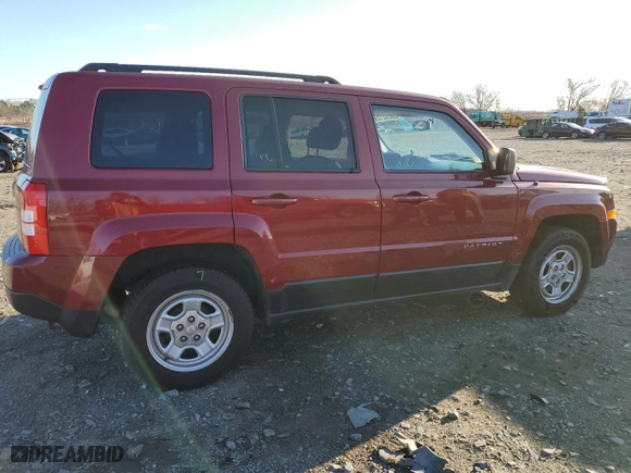 2016 Jeep Patriot Sport with VIN 1C4NJPBA6GD744531, listed as a Copart auction lot 49920215 with 155,601 mi miles and Salvage Title. Bid and sale history available at carsss.com. Image 3.