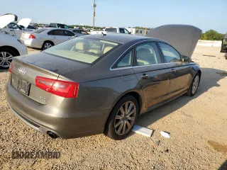 2013 Audi A6 3.0T Prestige with VIN WAUHGAFC9DN077946, listed as a Copart auction lot 62783323 with 99,120 mi miles and Clean Title. Bid and sale history available at carsss.com. Image 3.