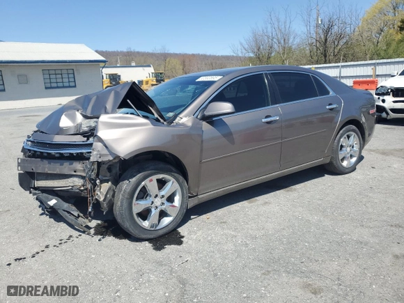 2012 Chevrolet Malibu LT w/2LT with VIN 1G1ZD5E01CF353245, listed as a Copart auction lot 53563695 with 140,243 mi miles and Salvage Title. Bid and sale history available at carsss.com. Image 1.