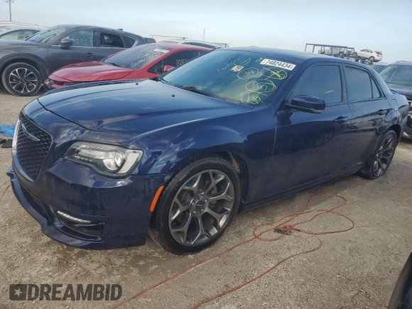 2017 Chrysler 300 S Alloy Edition with VIN 2C3CCABT3HH526748, listed as a Copart auction lot 74824434 with 77,405 mi miles and Salvage Title. Bid and sale history available at DreamBid. Image 1.