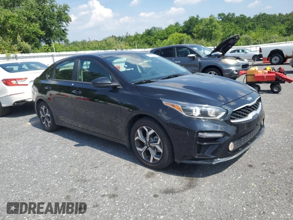 2019 Kia Forte LXS with VIN 3KPF24AD2KE124598, listed as a Copart auction lot 64188155 with 83,011 mi miles and Salvage title. Bid and sale history available at DreamBid. Image 4.