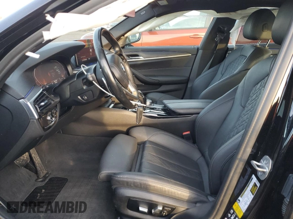 2022 BMW 5 Series 540i xDrive with VIN WBA73BJ04NWX56724, listed as a Copart auction lot 44247125 with 41,793 mi miles and Salvage title. Bid and sale history available at DreamBid. Image 7.
