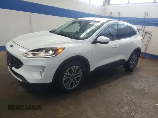 2021 Ford Escape SEL z VIN 1FMCU9H6XMUA56729, wystawiony jako Copart lot #64409915 z przebiegiem 112 609 mil mil oraz Czysty tytuł • Clean title. Historia ofert i sprzedaży dostępna na DreamBid. Obrazek 1.