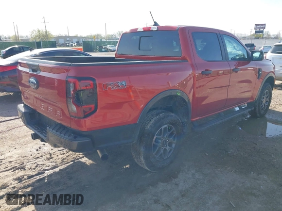 2024 Ford Ranger XLT z VIN 1FTER4HH8RLE62816, wystawiony jako IAAI lot #41961450 z przebiegiem 6 399 mil mil oraz . Historia ofert i sprzedaży dostępna na DreamBid. Obrazek 4.