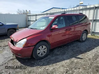 2012 Kia Sedona LX with VIN KNDMG4C74C6435232, listed as a Copart auction lot 51941995 with 210,698 mi miles and Clean Title. Bid and sale history available at carsss.com. Image 1.
