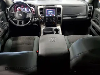 2018 Ram 1500 Big Horn with VIN 3C6RR7LTXJG198280, listed as a Copart auction lot 47587635 with 80,998 mi miles and Salvage Title. Bid and sale history available at carsss.com. Image 8.