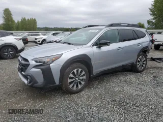 2024 Subaru Outback Limited XT z VIN 4S4BTGND7R3177303, wystawiony jako Copart lot #55177725 z przebiegiem 9374 mil mil oraz Szkoda całkowita • Salvage title. Historia ofert i sprzedaży dostępna na DreamBid. Obrazek 1.