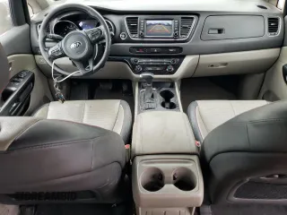 2017 Kia Sedona LX with VIN KNDMB5C16H6314869, listed as a Copart auction lot 58625264 with 132,411 mi miles and Salvage Title. Bid and sale history available at carsss.com. Image 8.