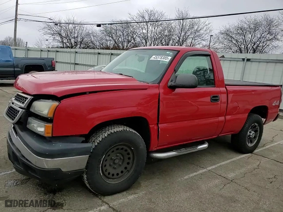 2007 Chevrolet Silverado 1500 Classic Work Truck with VIN 1GCEK14XX7Z158395, listed as a Copart auction lot 45378385 with 166,523 mi miles and Salvage Title. Bid and sale history available at carsss.com. Image 11.