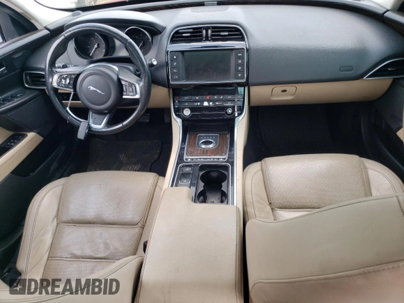 2018 Jaguar XE 25t Prestige with VIN SAJAK4FX4JCP19005, listed as a Copart auction lot 64603524 with 0 mi miles and Salvage Title. Bid and sale history available at carsss.com. Image 8.