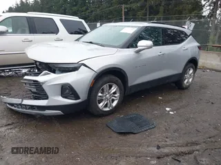2021 Chevrolet Blazer LT with VIN 3GNKBHR40MS557195, listed as a IAAI auction lot 41597787 with 66,094 mi miles and . Bid and sale history available at DreamBid. Image 2.
