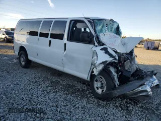 2020 Chevrolet Express Passenger LT z VIN 1GAZGPFG5L1191437, wystawiony jako Copart lot #87645385 z przebiegiem 60 735 mil mil oraz Nie do naprawy • Non repairable. Historia ofert i sprzedaży dostępna na DreamBid. Obrazek 4.