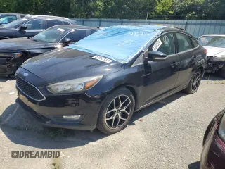 2017 Ford Focus SEL with VIN 1FADP3H26HL248273, listed as a Copart auction lot 57692334 with 95,596 mi miles and Salvage Title. Bid and sale history available at carsss.com. Image 1.