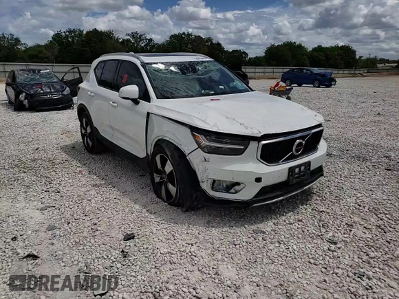 2020 Volvo XC40 Momentum with VIN YV4162UK3L2289293, listed as a Copart auction lot 58990463 with 40,269 mi miles and . Bid and sale history available at DreamBid. Image 11.
