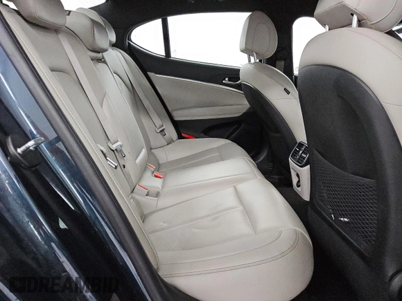 2022 Genesis G70 2.0T with VIN KMTG34TA1NU094229, listed as a Copart auction lot 52890445 with 96,667 mi miles and Clean Title. Bid and sale history available at DreamBid. Image 10.