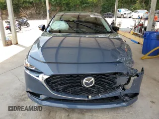 2022 Mazda 3 Carbon Edition with VIN 3MZBPACL0NM318475, listed as a Copart auction lot 59286455 with 27,327 mi miles and Salvage title. Bid and sale history available at DreamBid. Image 5.