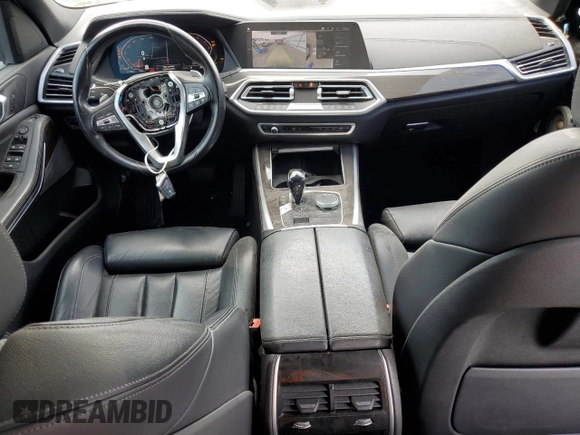 2020 BMW X5 sDrive40i with VIN 5UXCR4C08L9C28495, listed as a Copart auction lot 51121075 with 97,916 mi miles and Clean Title. Bid and sale history available at carsss.com. Image 8.