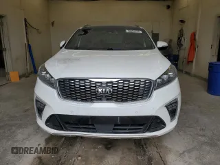 2019 Kia Sorento SX Limited with VIN 5XYPKDA53KG448787, listed as a Copart auction lot 70853793 with 91,032 mi miles and Salvage Title. Bid and sale history available at carsss.com. Image 5.