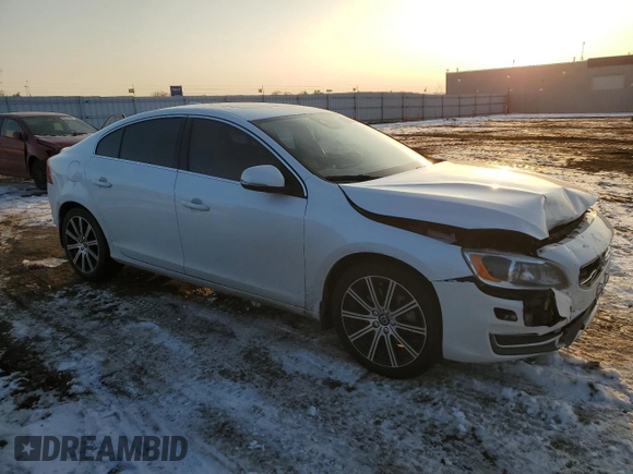 2017 Volvo S60 Inscription Platinum with VIN LYV402TMXHB126070, listed as a Copart auction lot 45665055 with 76,271 mi miles and Salvage Title. Bid and sale history available at carsss.com. Image 4.