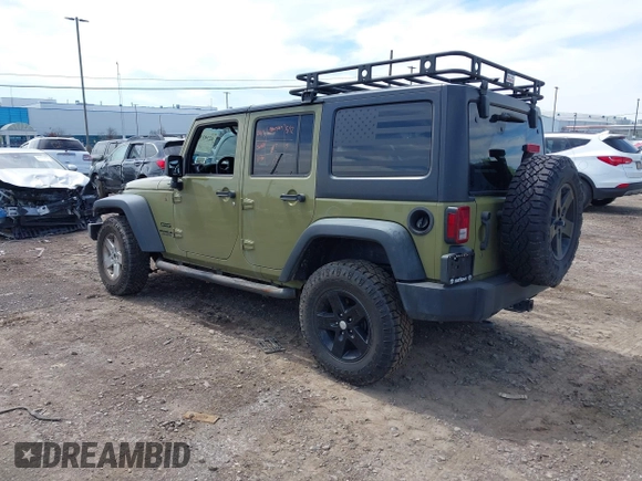 2013 Jeep Wrangler Unlimited Sport z VIN 1C4BJWDG0DL577812, wystawiony jako IAAI lot #42301104 z przebiegiem 138 387 mil mil oraz . Historia ofert i sprzedaży dostępna na DreamBid. Obrazek 3.
