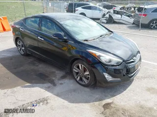 2014 Hyundai Elantra SE with VIN KMHDH4AE7EU094918, listed as a IAAI auction lot 41849150 with 101,361 mi miles. Bid and sale history available at carsss.com. Image 1.