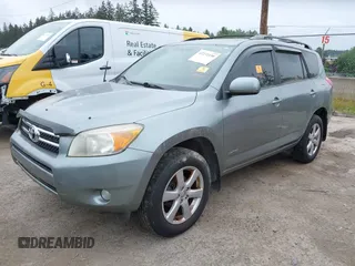 2007 Toyota RAV4 Limited with VIN JTMBD31V575054710, listed as a IAAI auction lot 42272150 with 156,757 mi miles and . Bid and sale history available at DreamBid. Image 2.