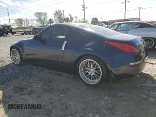 2007 Nissan 350Z with VIN JN1BZ34D27M501359, listed as a Copart auction lot 83953774 with 184,017 mi miles and Non Repairable. Bid and sale history available at DreamBid. Image 2.